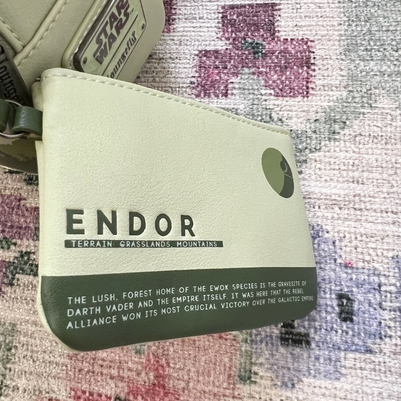 NWT Loungefly Star Wars Endor Convertible Mini Backpack - Picture 9 of 12